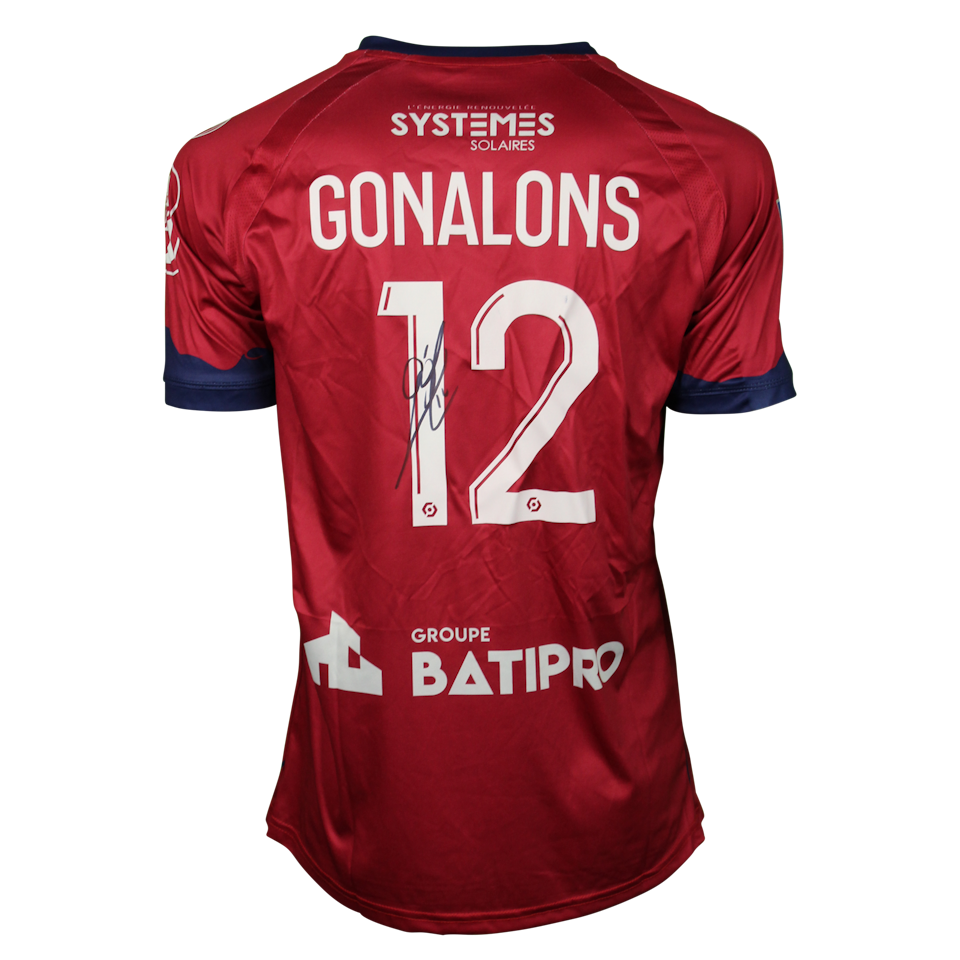 Maxime Gonalons Clermont Foot 63 jersey