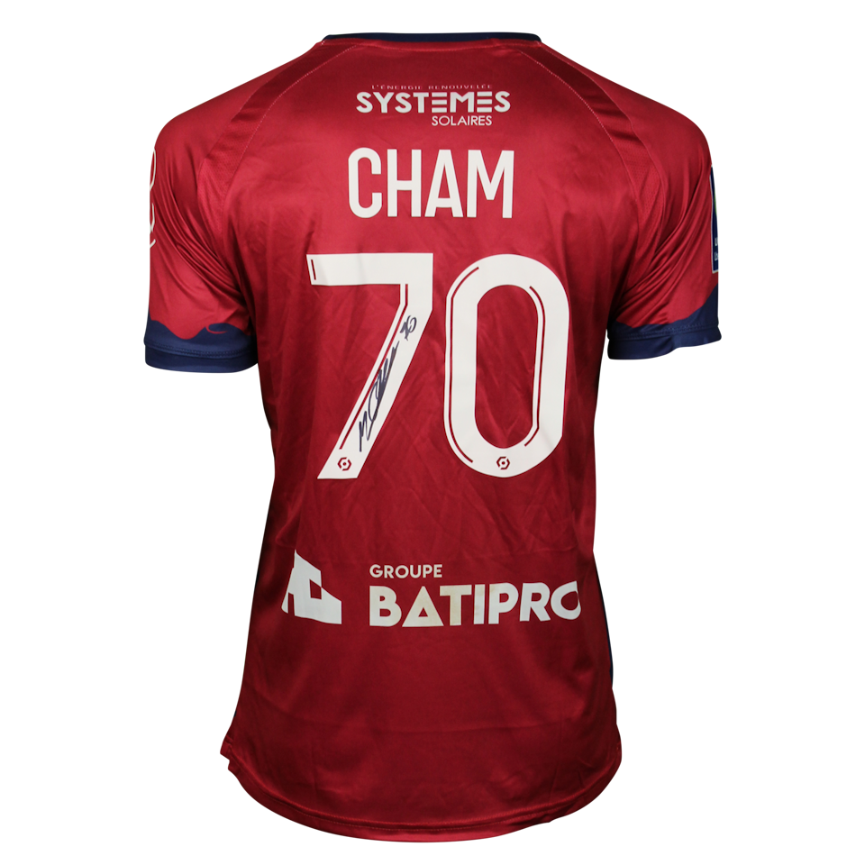 Muhammed Cham Saracevic Clermont Foot 63 jersey