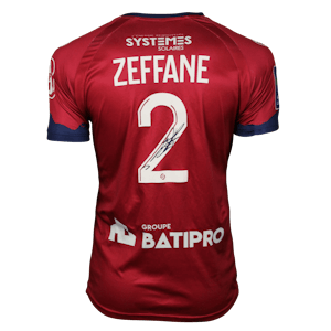 Maillot de Mehdi Zeffane (Clermont Foot 63)