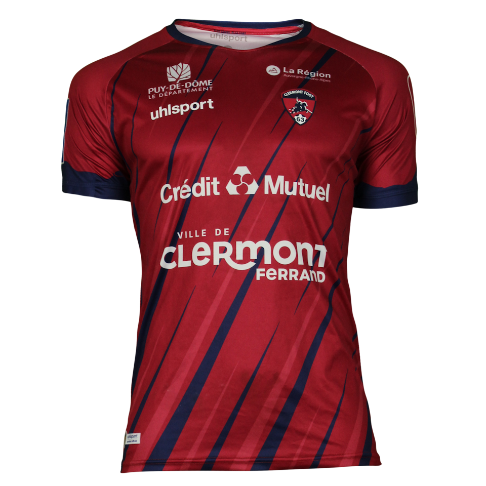 Maillot de Mehdi Zeffane (Clermont Foot 63)