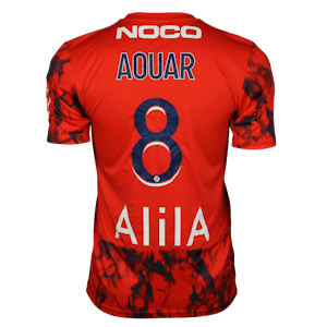 Houssem Aouar Olympique Lyonnais shirt