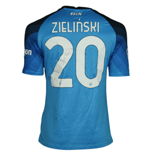Piotr Zieliński Napoli jersey