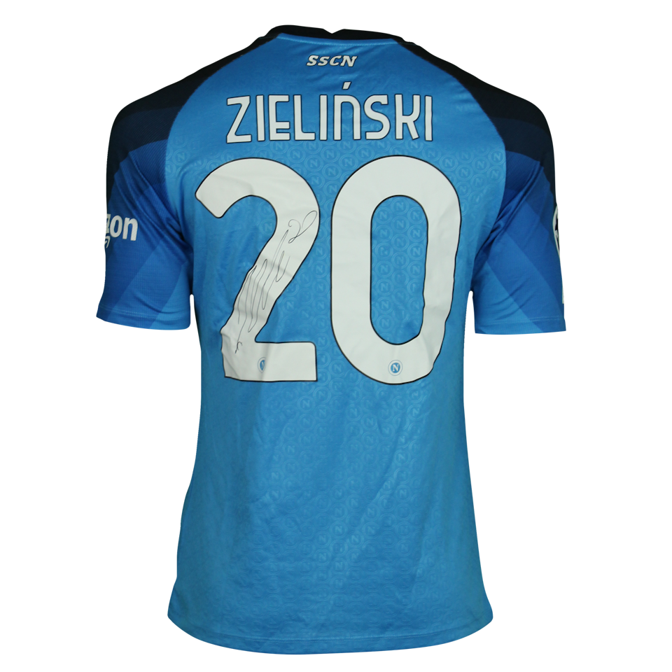 Piotr Zieliński Napoli jersey