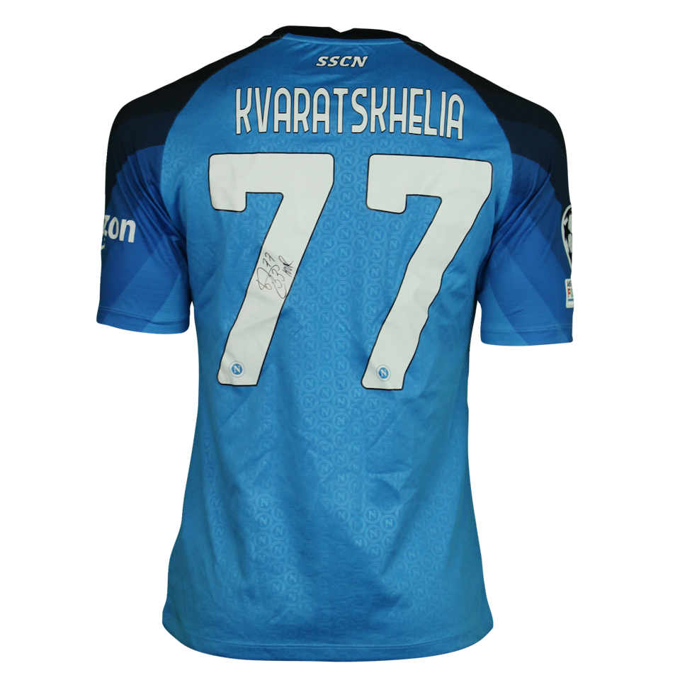 Khvicha Kvaratskhelia Napoli shirt