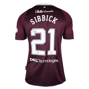 Toby Sibbick Heart of Midlothian jersey