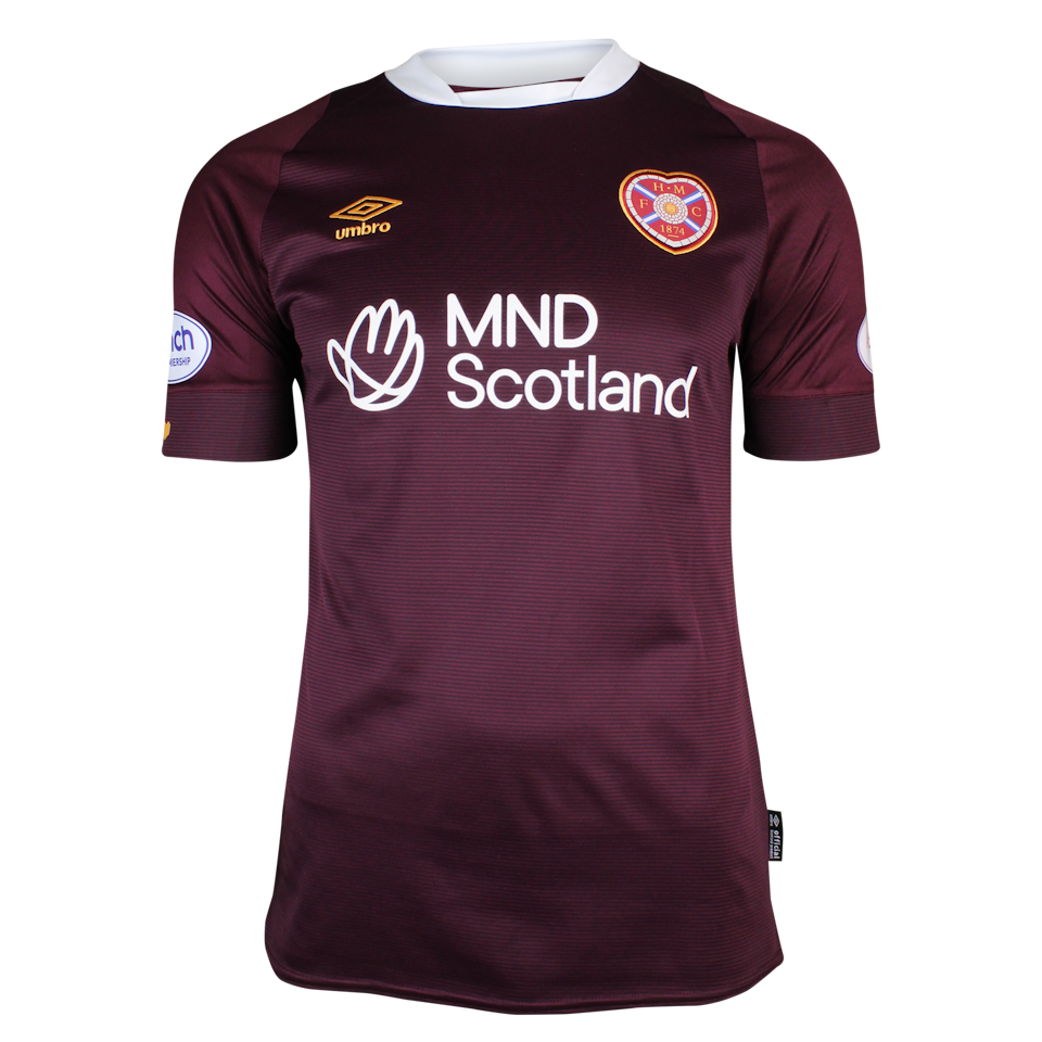 Toby Sibbick Heart of Midlothian jersey