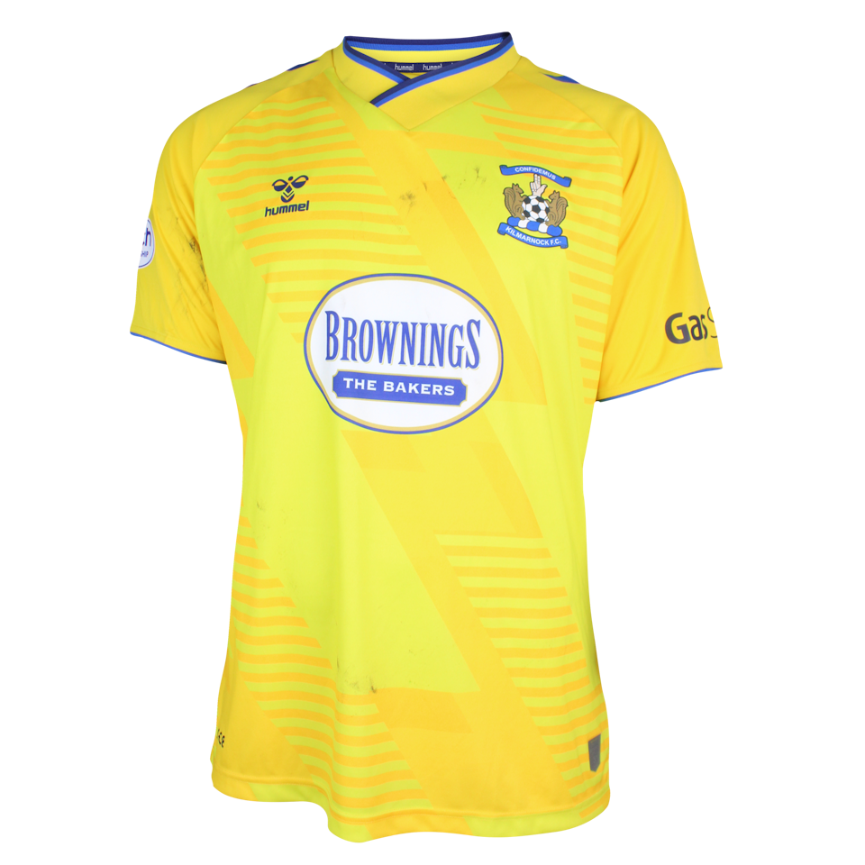 Ashton Taylor Kilmarnock shirt