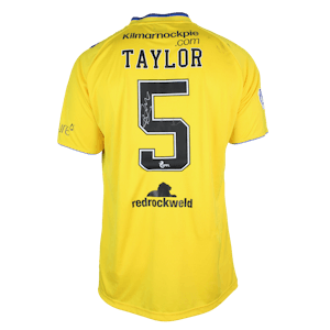 Ashton Taylor Kilmarnock shirt