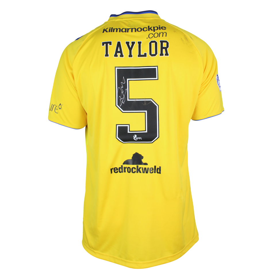 Ashton Taylor Kilmarnock shirt