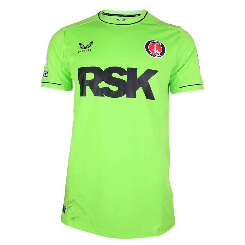 Charlton Athletic 팀의 Ashley Maynard-Brewer 셔츠