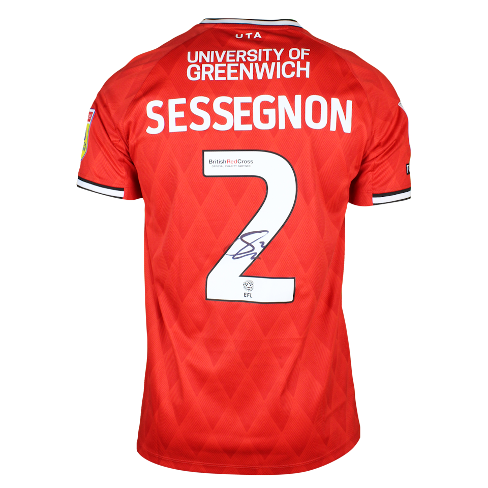 Steven Sessegnon Charlton Athletic shirt
