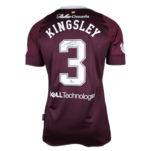 Camisa de Stephen Kingsley  Heart of Midlothian