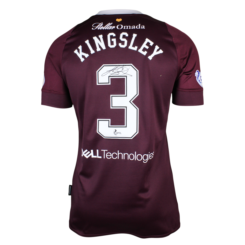 Camisa de Stephen Kingsley  Heart of Midlothian