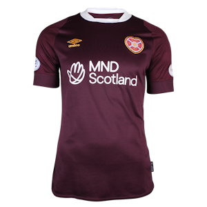 Camisa de Stephen Kingsley  Heart of Midlothian