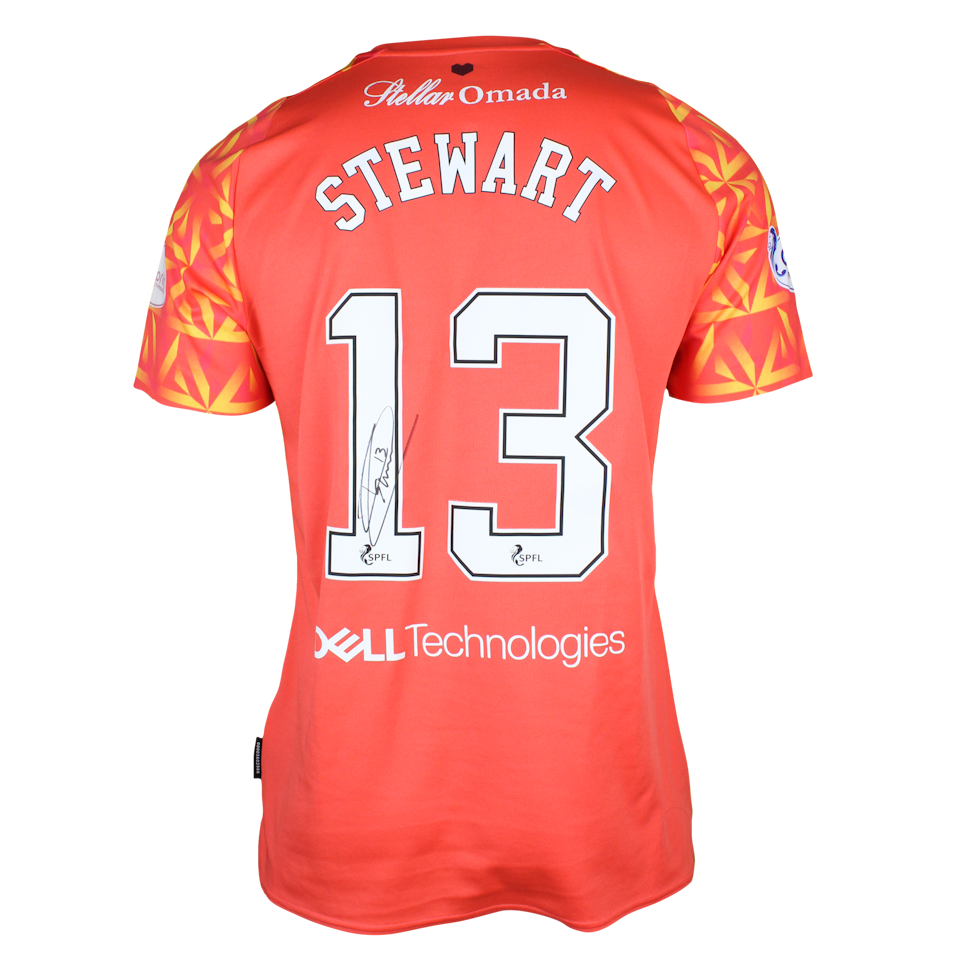 Ross Stewart Heart of Midlothian camisa.