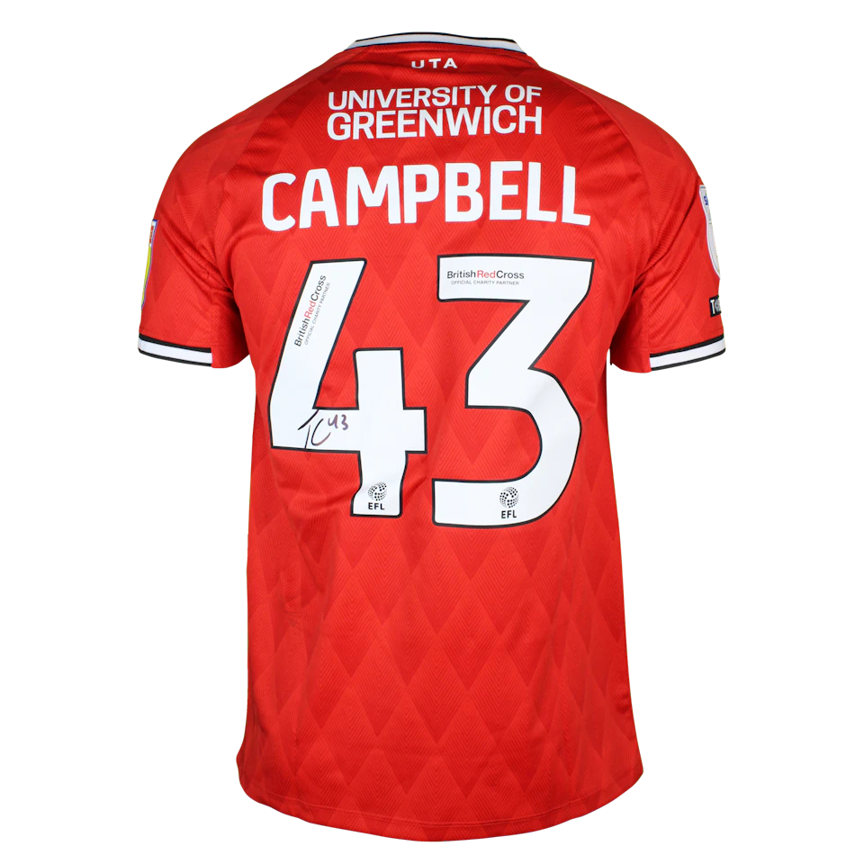 Tyreece Campbell Charlton Athletic shirt