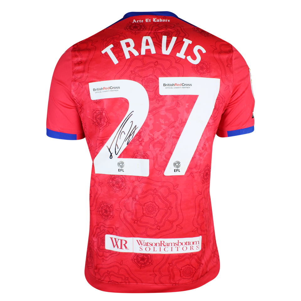 Lewis Travis Blackburn Rovers jersey