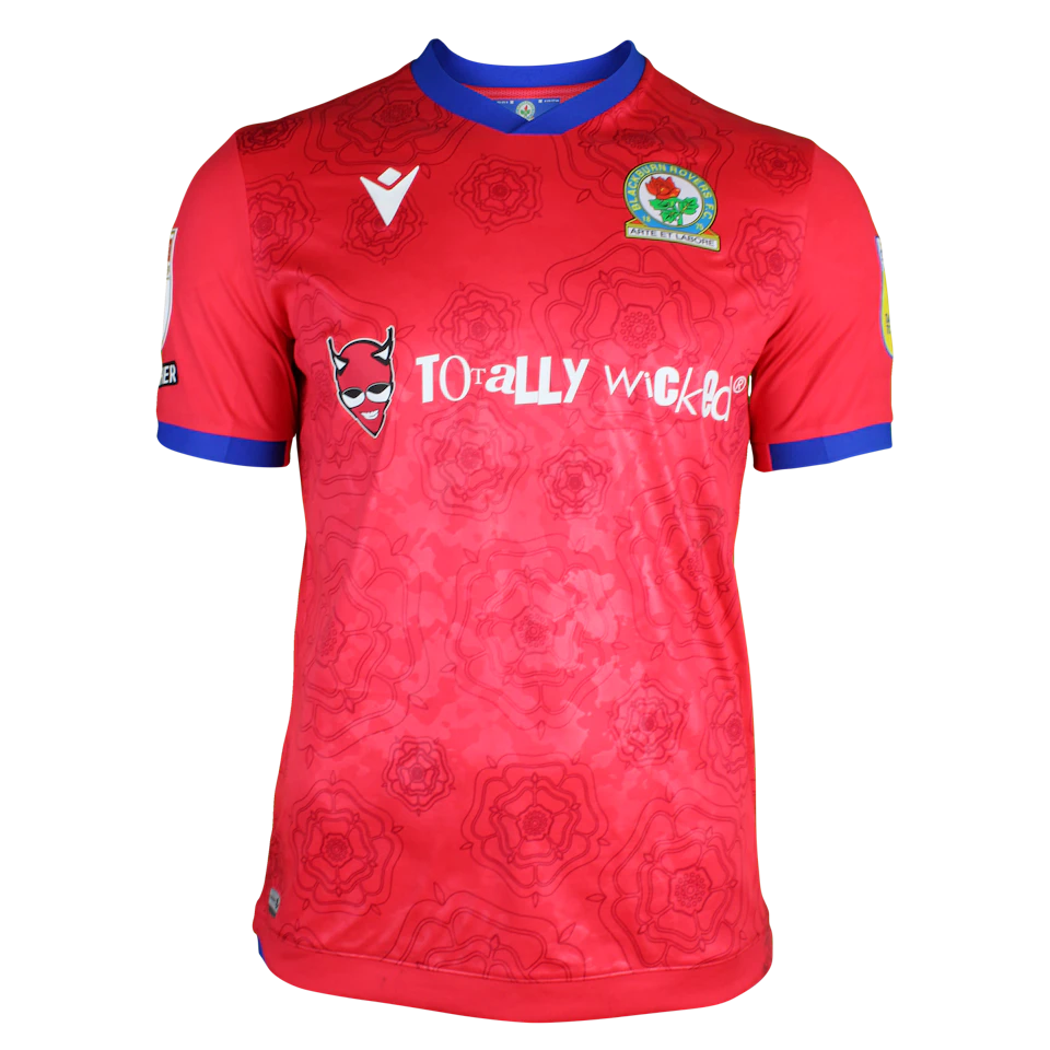 来自Blackburn Rovers的Adam Wharton球衣