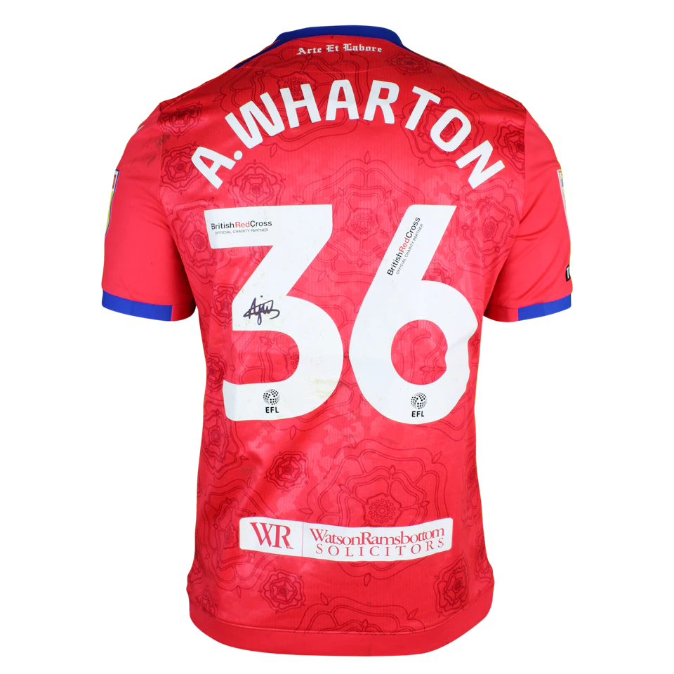来自Blackburn Rovers的Adam Wharton球衣