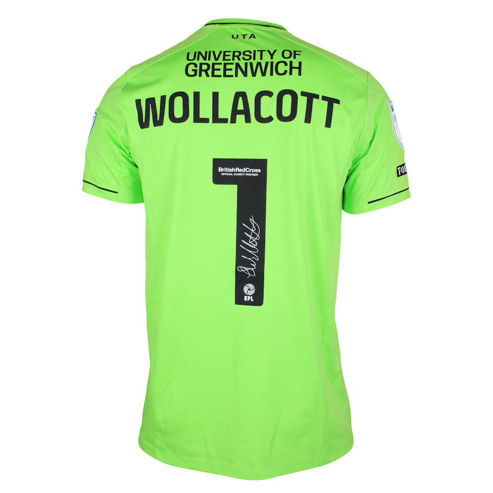 Jojo Wollacott Charlton Athletic shirt