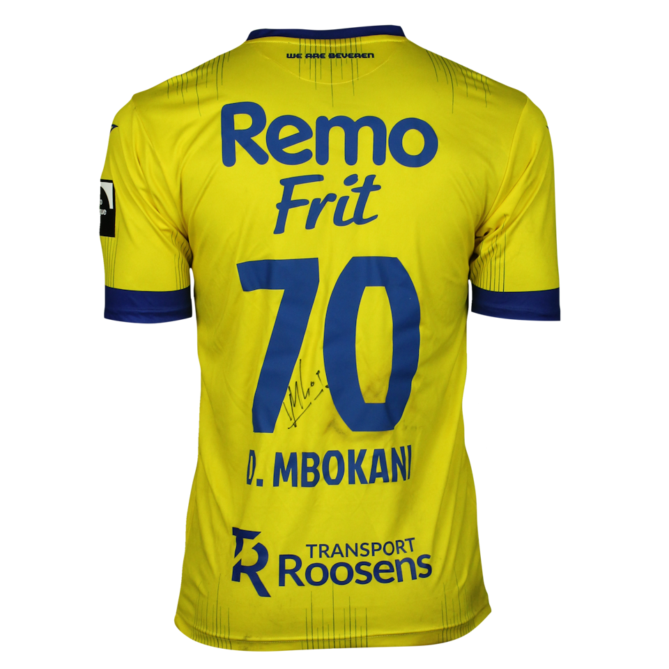 Dieumerci Mbokani S.K. Beveren jersey