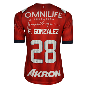 Fernando Rubén González Pineda Chivas Guadalajara shirt