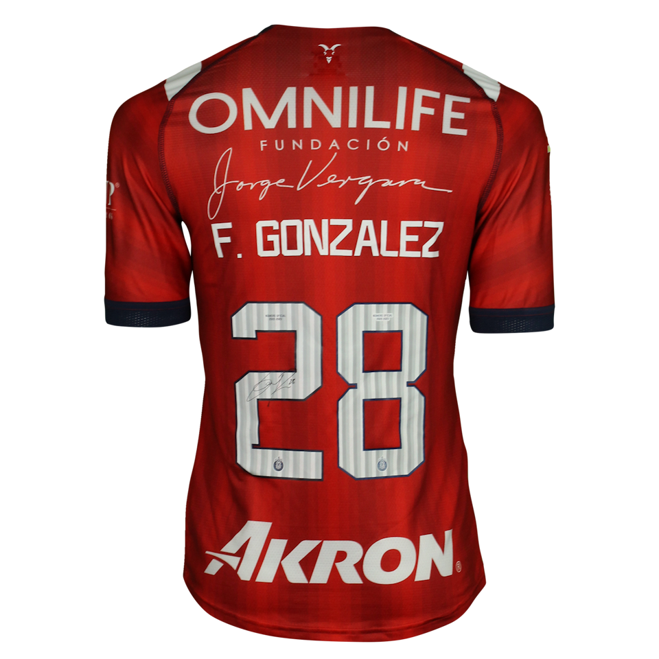 Fernando Rubén González Pineda Chivas Guadalajara shirt