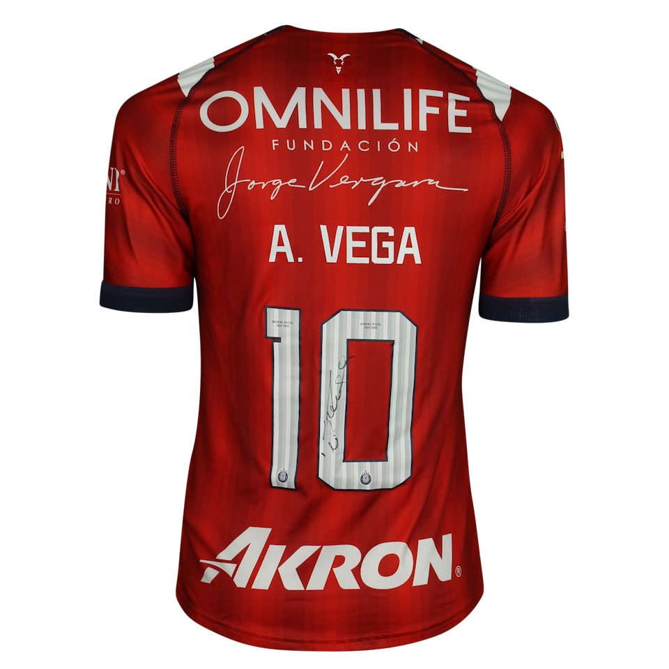 Alexis Vega Chivas Guadalajara jersey