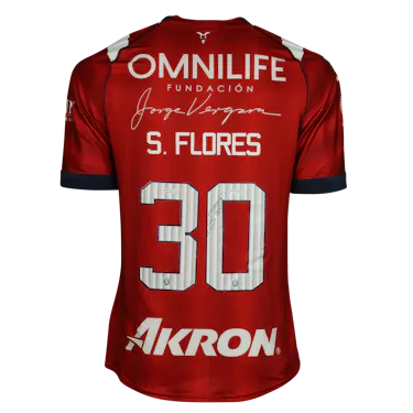 来自Chivas Guadalajara的Sergio Adrián Flores球衣