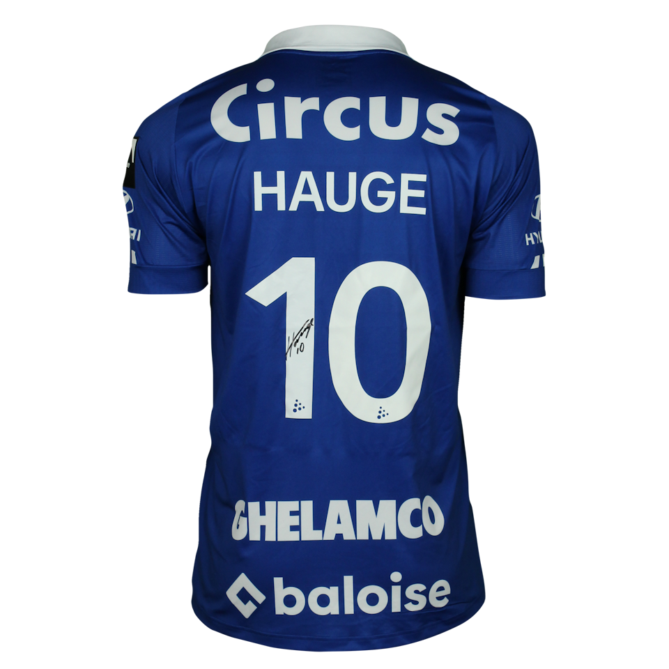 Jens Petter Hauge KAA Gent shirt