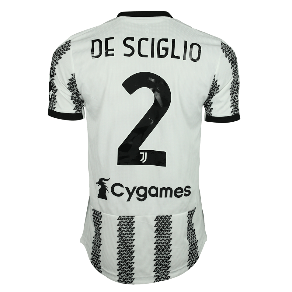 Mattia De Sciglio | Juventus - Napoli | MatchWornShirt