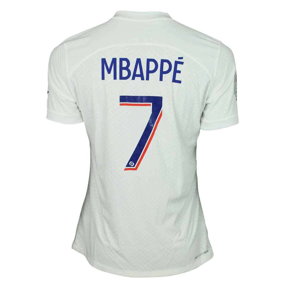 Kylian Mbappé  Paris Saint-Germain shirt