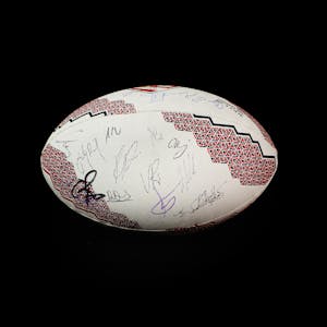 Squad Signed Rugby Ball 