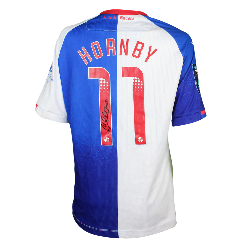 Megan Hornby Blackburn Rovers W jersey