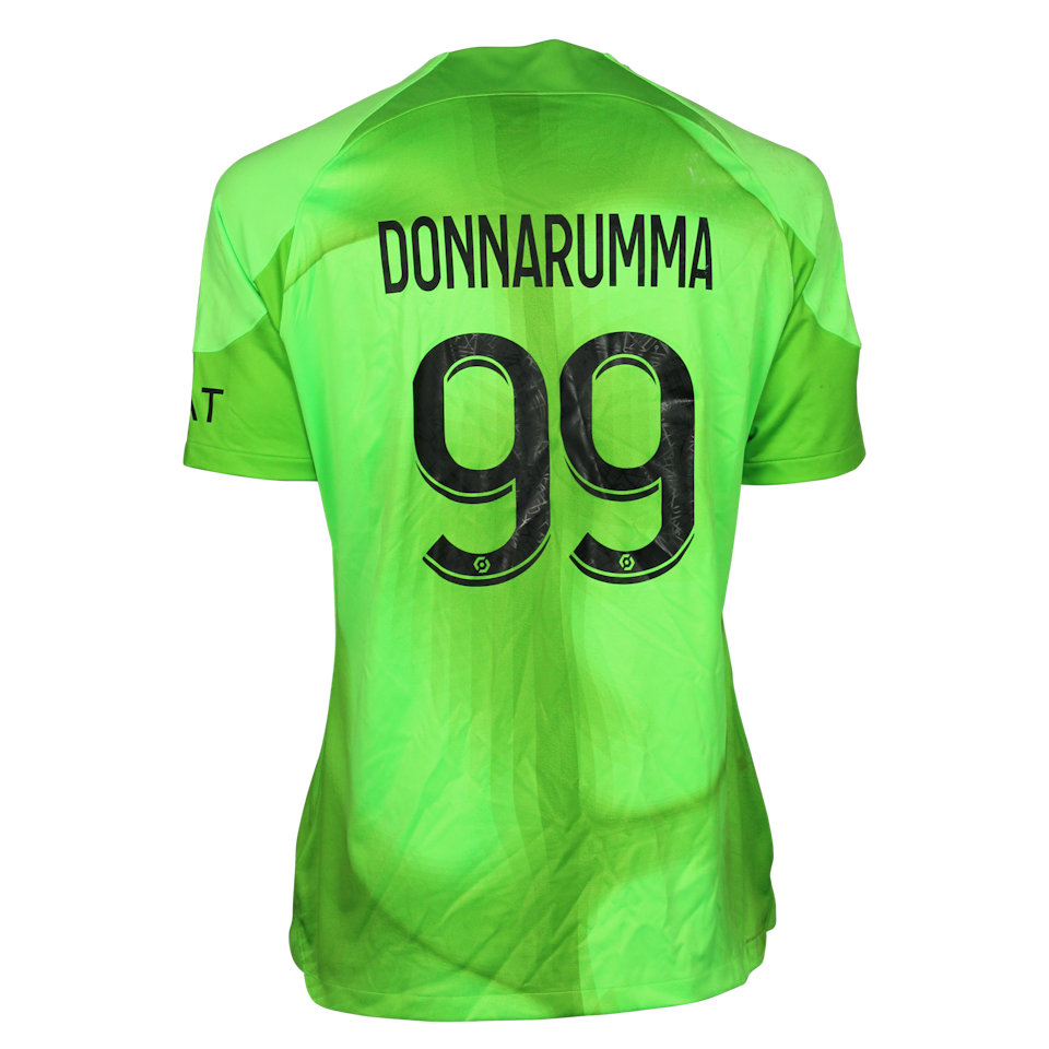 Gianluigi Donnarumma Paris Saint-Germain shirt