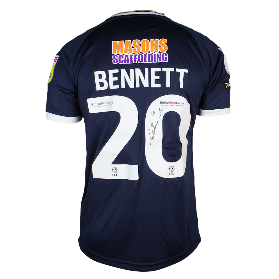 Mason Bennett Millwall shirt
