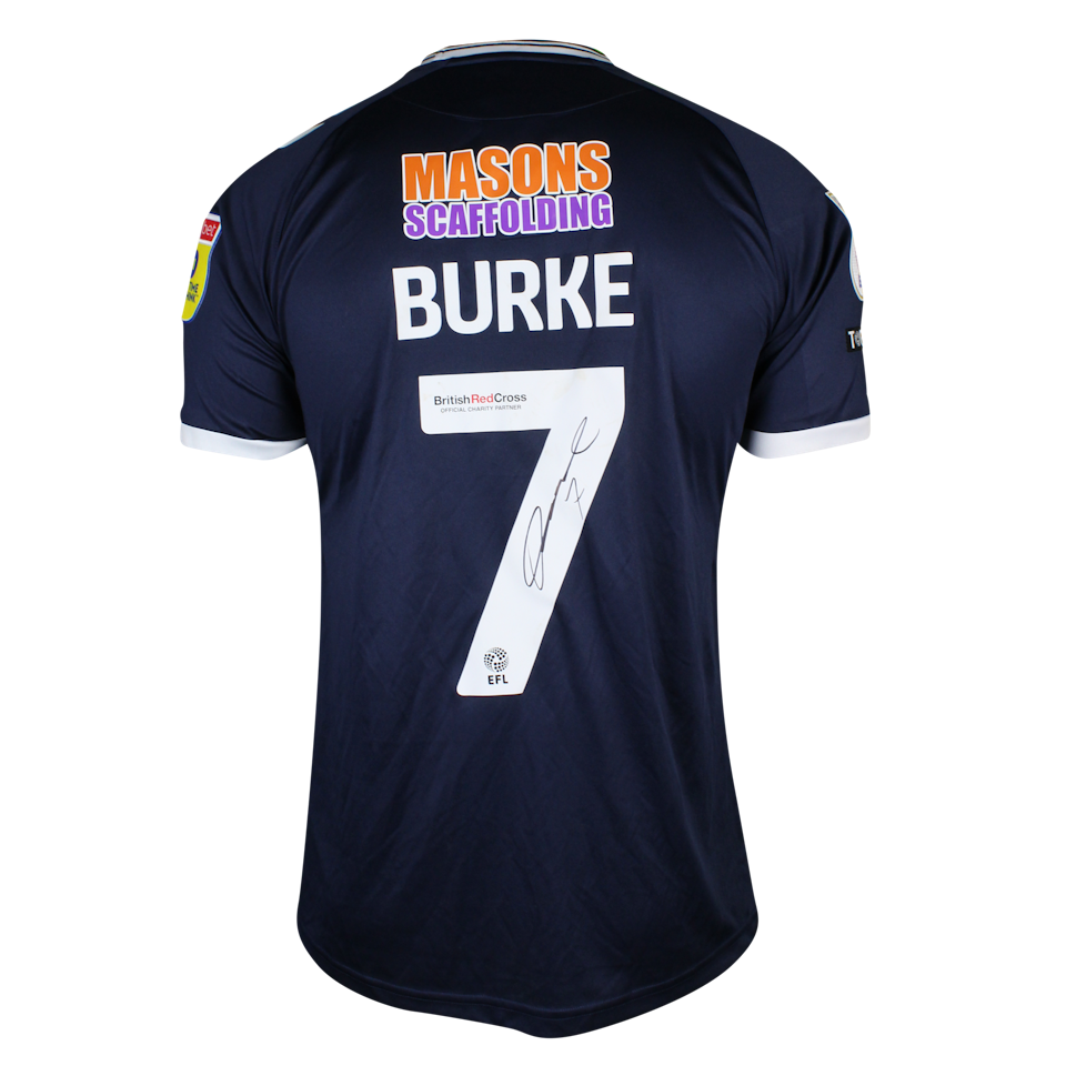 Oliver Burke Millwall shirt