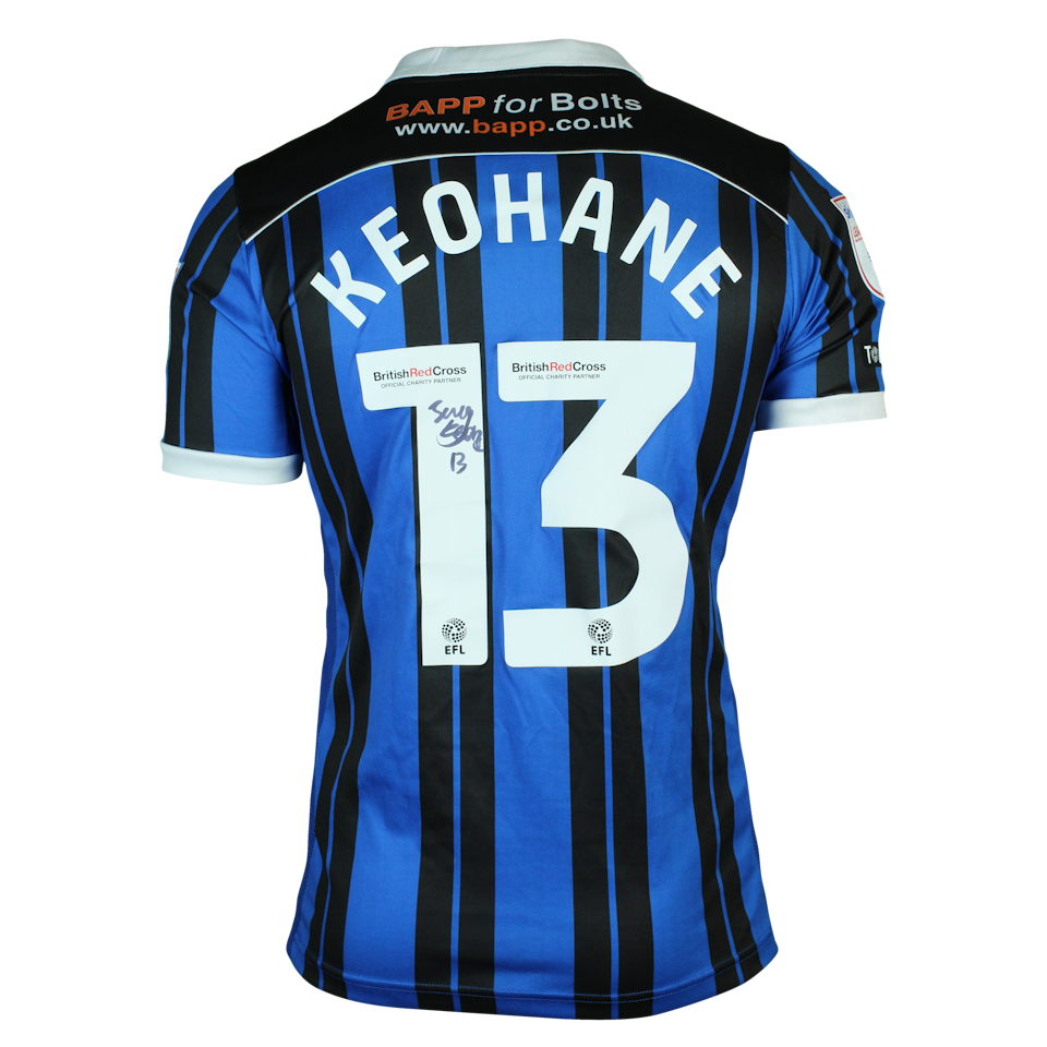 Jimmy Keohane Rochdale shirt