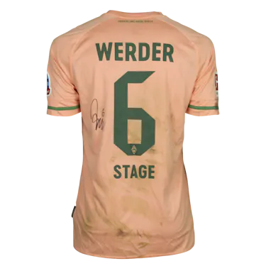 Jens Stage Werder Bremen camisa.