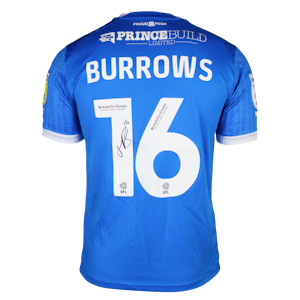 Harrison Burrows Peterborough United shirt