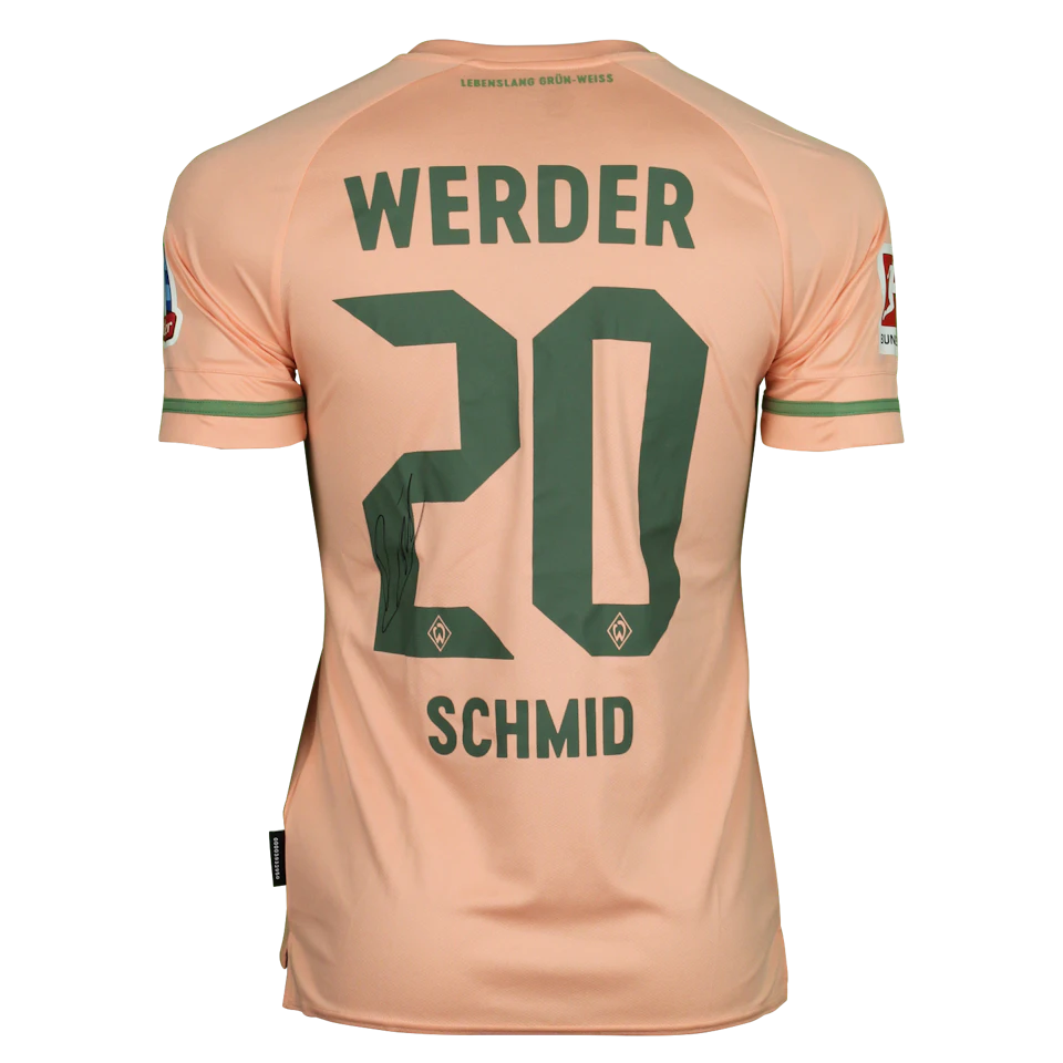 来自Werder Bremen的Romano Schmid球衣