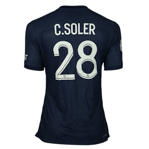 Carlos Soler Paris Saint-Germain shirt