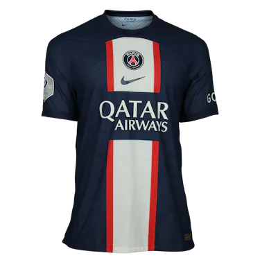 Kylian Mbappé Paris Saint-Germain shirt