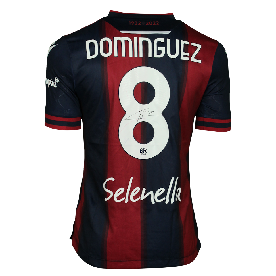Camisa de Nicolás Martín Domínguez Bologna Fc 1909