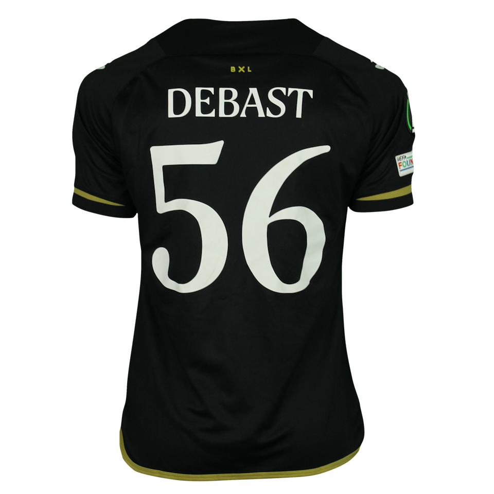 Zeno Debast RSC Anderlecht shirt