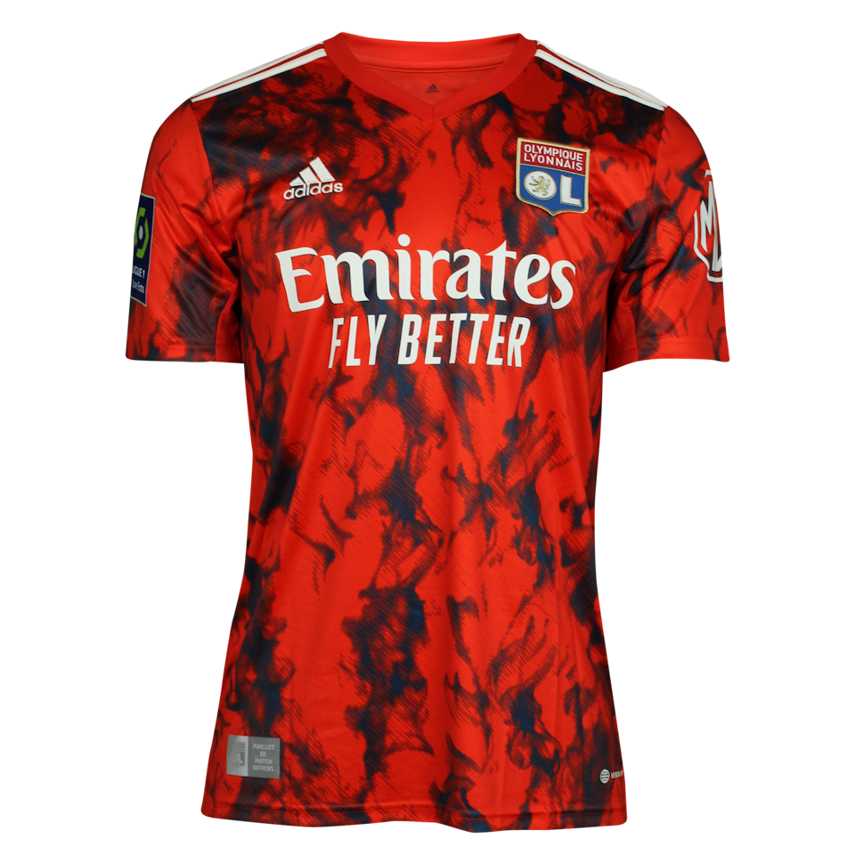 Bradley Barcola Olympique Lyonnais jersey
