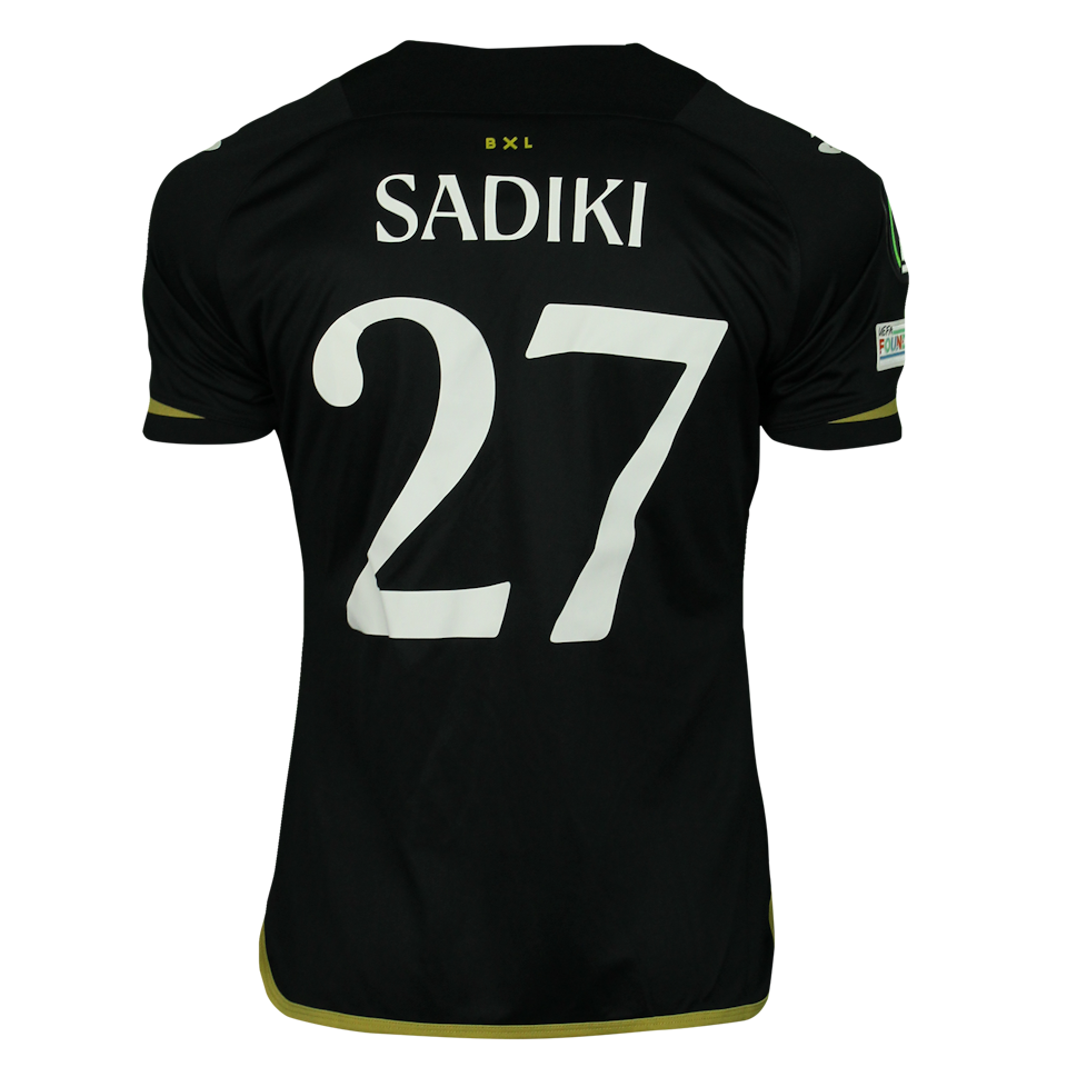 RSC Anderlecht 팀의 Noah Sadiki 셔츠
