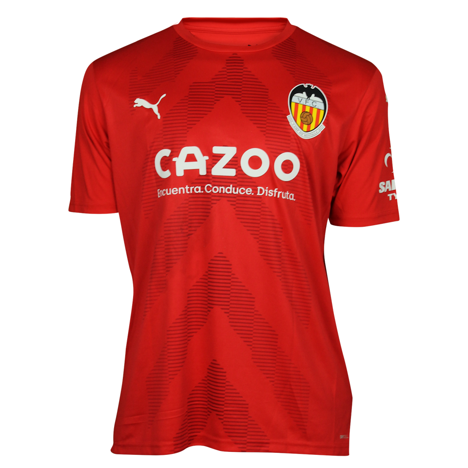 Giorgi Mamardashvili Valencia CF shirt