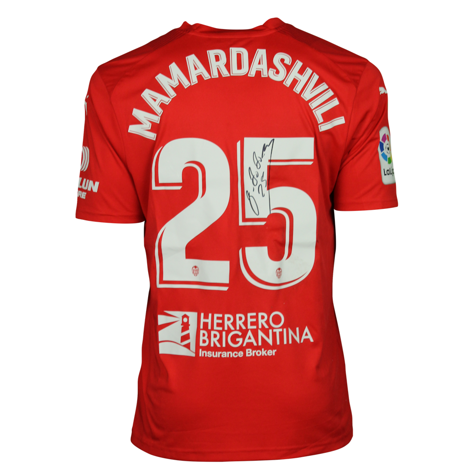 Giorgi Mamardashvili Valencia CF shirt