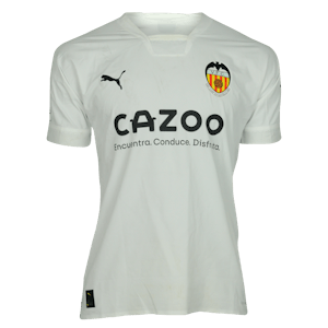 Hugo Duro Perales Valencia CF camisa.